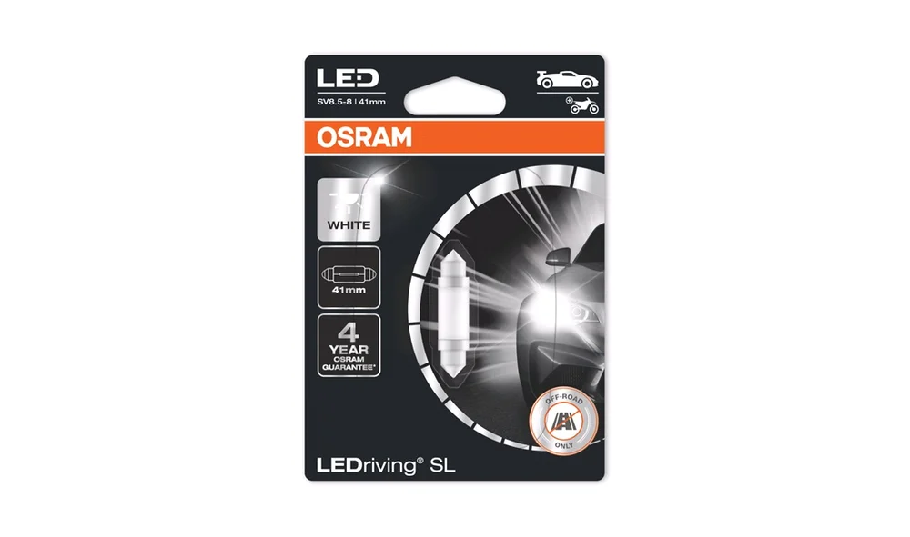 Pinolpære LED Retrofit 12V C5W 41mm Osra v:6816764