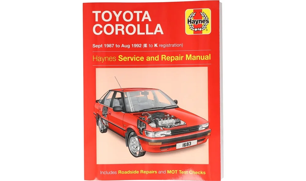 Rephåndbok101 Corolla 1,3+1,6 8\/87-4\/92 v:8638067