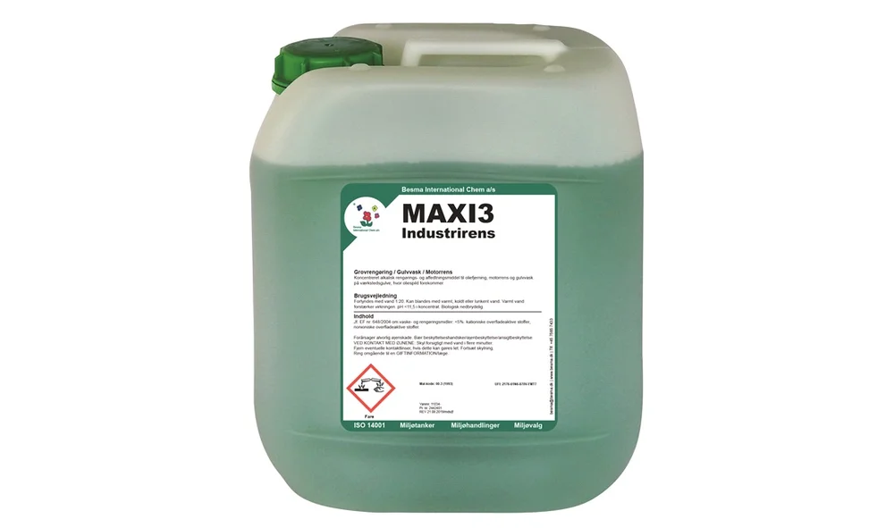 Maxi 3 Industrierens, 10 liter v:792777 Maxi 3 Industrierens, 10 liter v:792777