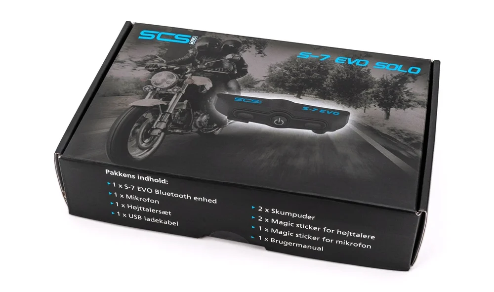 SCS S-7 EVO Bluetooth hjelm headset v:4634632 SCS S-7 EVO Bluetooth hjelm headset v:4634632