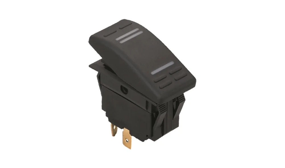 Kontakt 4 poler med LED on – off 12V max v:6108372