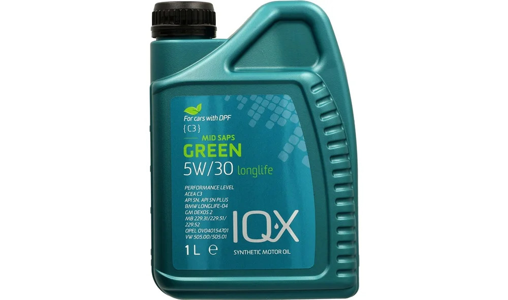 IQ-X LL Green 5W\/30 C3 partikel 1 Liter v:7078855