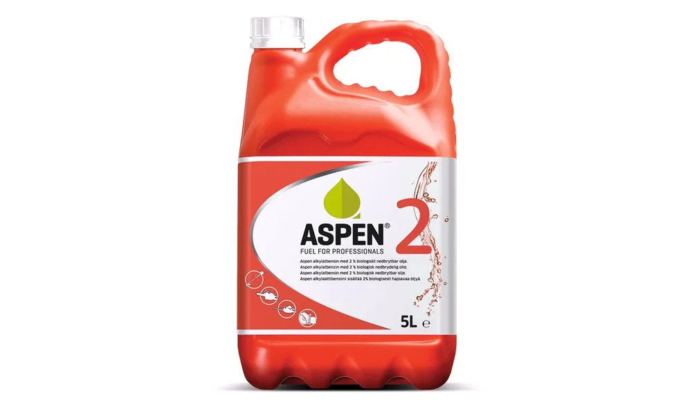 Aspen 2 alkylatbensin, 2-takt, 5 liter v:2746308 Aspen 2 alkylatbensin, 2-takt, 5 liter v:2746308
