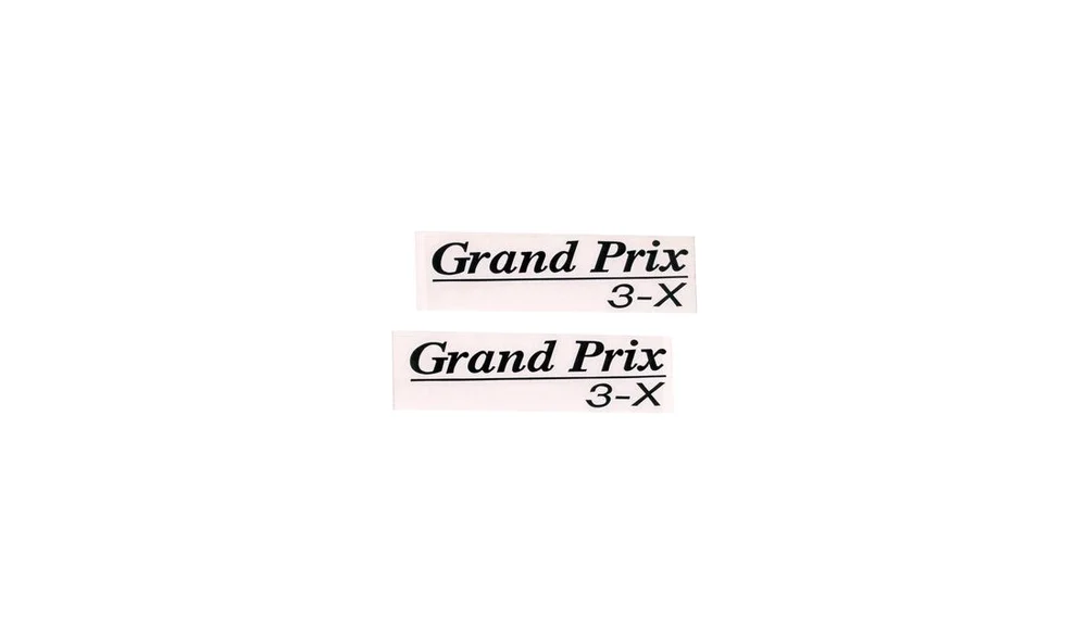 Stafferingssett, GRAND PRIX, sort v:7800307