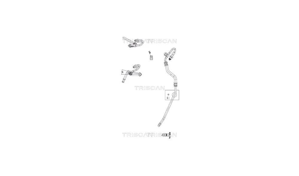 Hydraulikkslange, styring 8516 29085 (Tr v:6344058