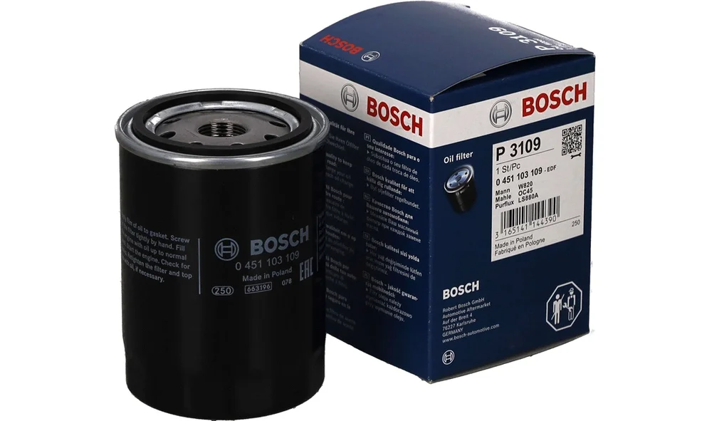 Oljefilter - 0 451 103 109 - (BOSCH) v:9886414