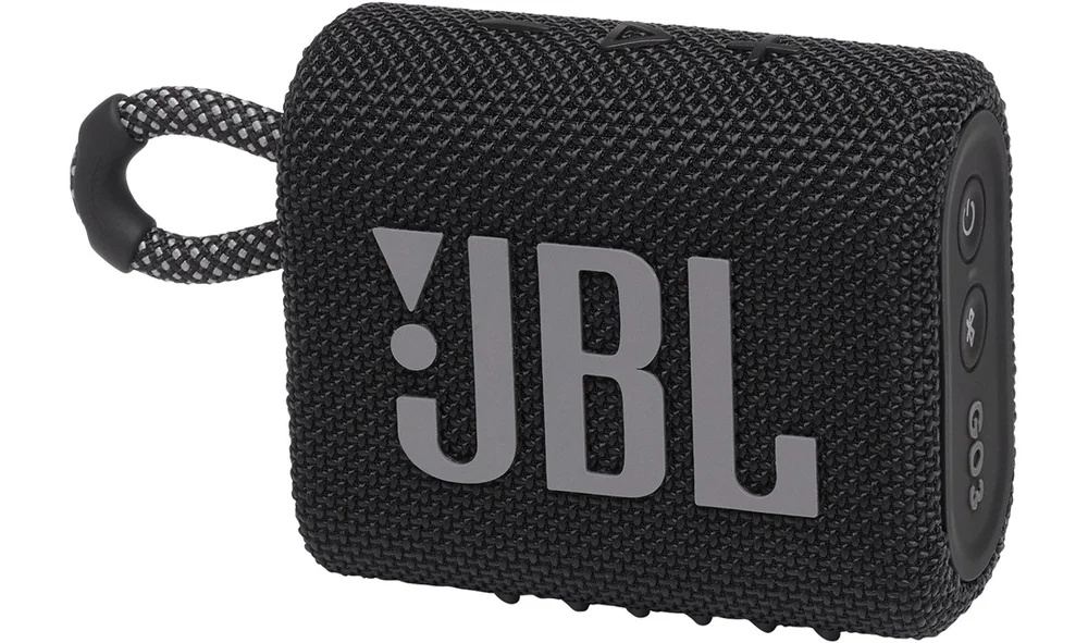 JBL Go3 BT Høyttaler Black – Vanntett v:1613382