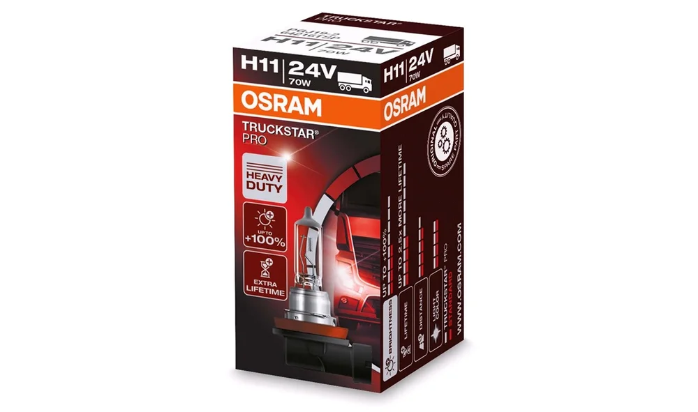 TruckStar 70W 24V PGJ19-2 1A OSRAM 1xH11 v:7514334