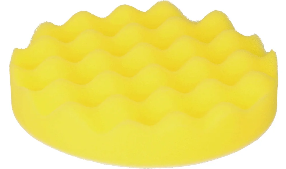 Polerrondel Gul vaflet medium 150 mm v:5902586