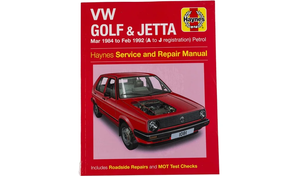 Rephåndbok Golf II 1,1-1,8 8\/83-10\/91 v:3050310