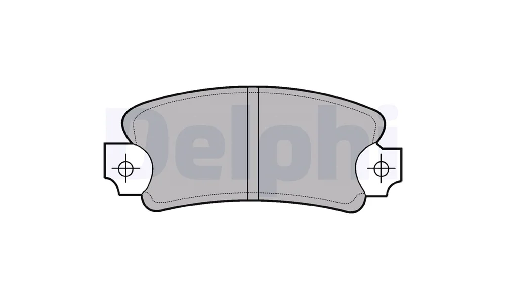 Bremsekloss Sett – LP146 – (Delphi) v:936046 Bremsekloss Sett – LP146 – (Delphi) v:936046