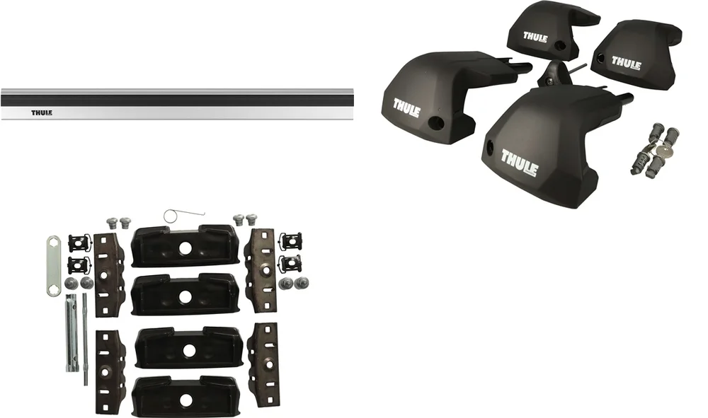 Tagbøjler, Thule WingBar Edge Grå v:8657898