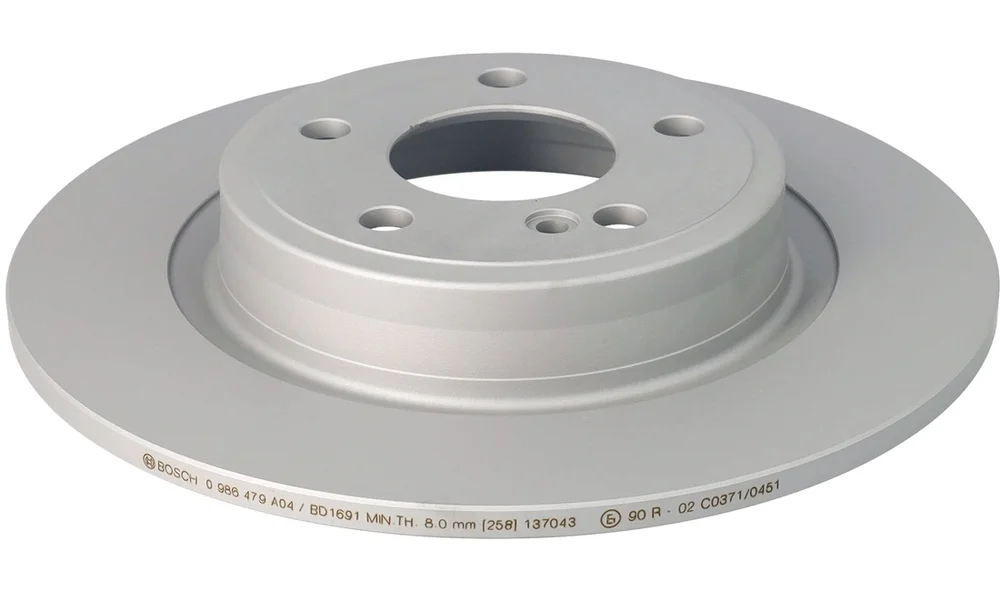Bremseskive - 0 986 479 A04 - (BOSCH) v:2543459