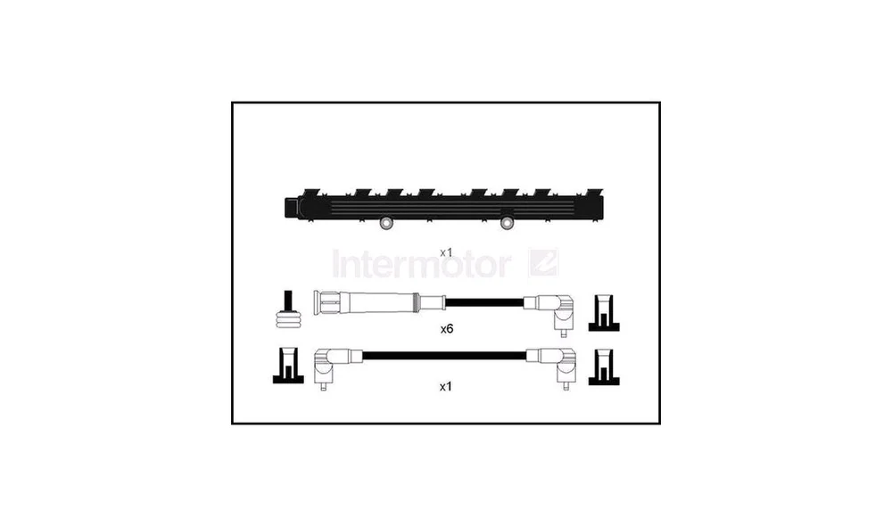 Tennplugg Kabelsett 73497T (Intermotor) v:1074059 Tennplugg Kabelsett 73497T (Intermotor) v:1074059