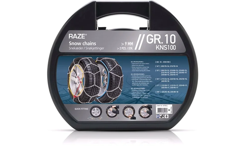 Kjetting Gr 10 KNS100 9 mm GS\/TUV\/V5117 v:3849104
