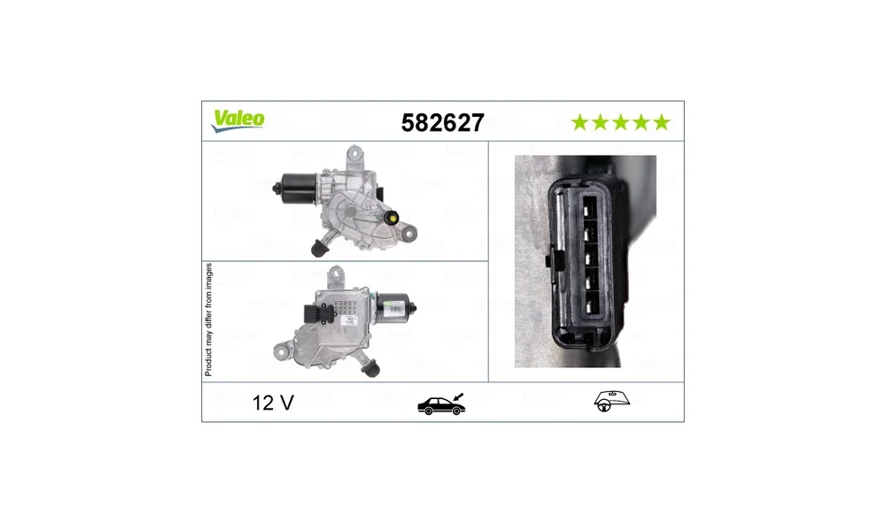 Vindusviskermotor - 582627 - (Valeo) v:1913705