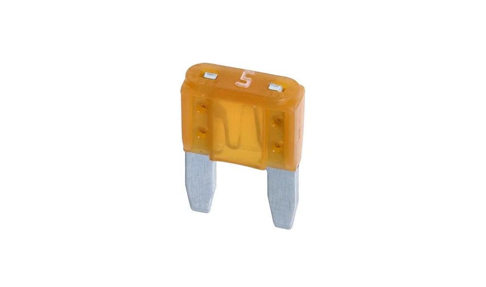 Flatsikring Mini 5A Lysebrun 10 stk v:8039167