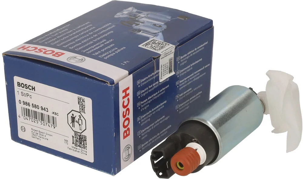 Bensinpumpe – 0 986 580 943 – (BOSCH) v:6489838 Bensinpumpe – 0 986 580 943 – (BOSCH) v:6489838