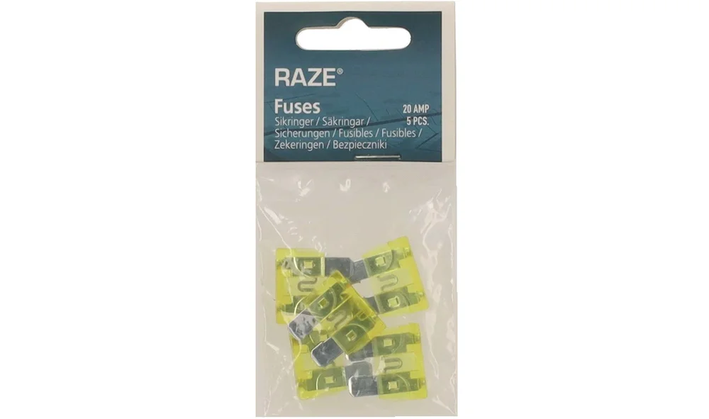 Sikringer 20A – 5 stk v:5952099