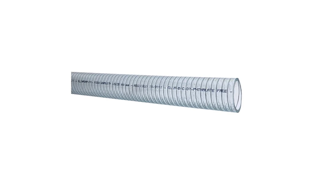 Klar slange m\/stålspiral 20mm, rulle 3m v:1869066