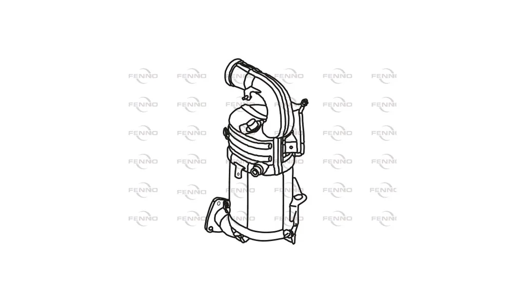 Sot-\/ Partikelfilter, Eksosanlegg P9938D v:6398631