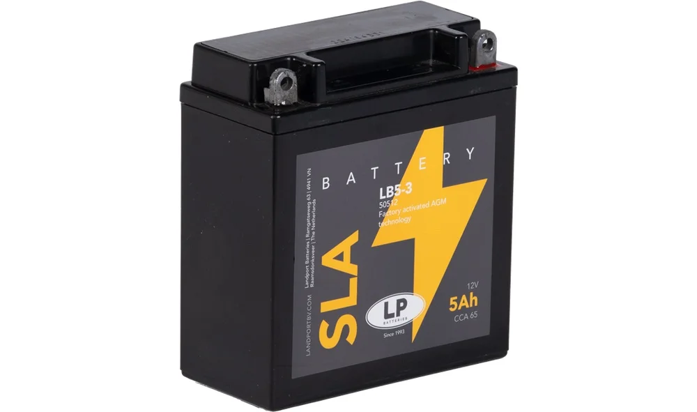 Batteri LP 12V-5Ah YB5-3 AGM SLA v:5939379