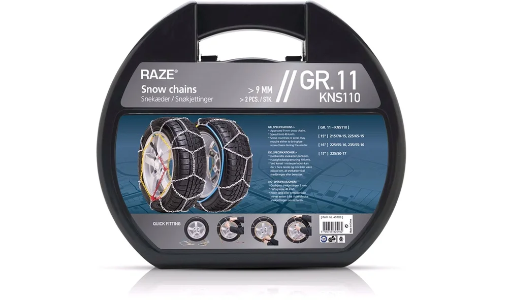 Kjetting Gr 11 KNS110 9 mm GS\/TUV\/V5117 v:3430357