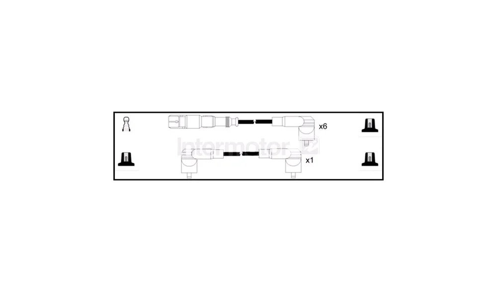 Tennplugg Kabelsett 76209 (Intermotor) v:7997974