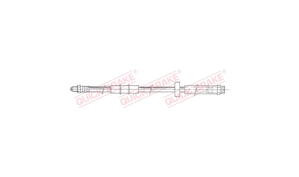 Bremseslange – 32917 – (Quick Brake) v:9605075 Bremseslange – 32917 – (Quick Brake) v:9605075