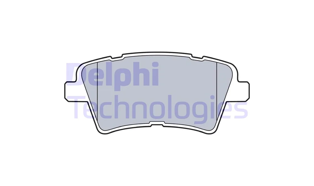Bremsekloss Sett – LP3537 – (Delphi) v:1743815 Bremsekloss Sett – LP3537 – (Delphi) v:1743815