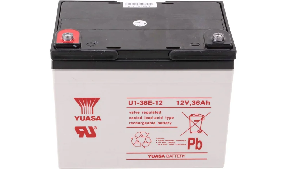 Batteri 12V-36Ah YUASA AGM, PF2K Mokka v:7912503