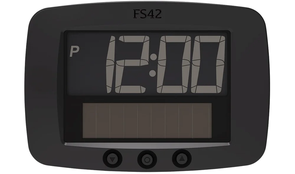 Elektronisk P-skive Park Solar Digital v:8612921 Elektronisk P-skive Park Solar Digital v:8612921