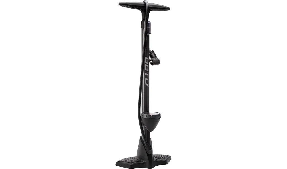 Fotpumpe Beto m\/manometer alle ventiler v:1521726