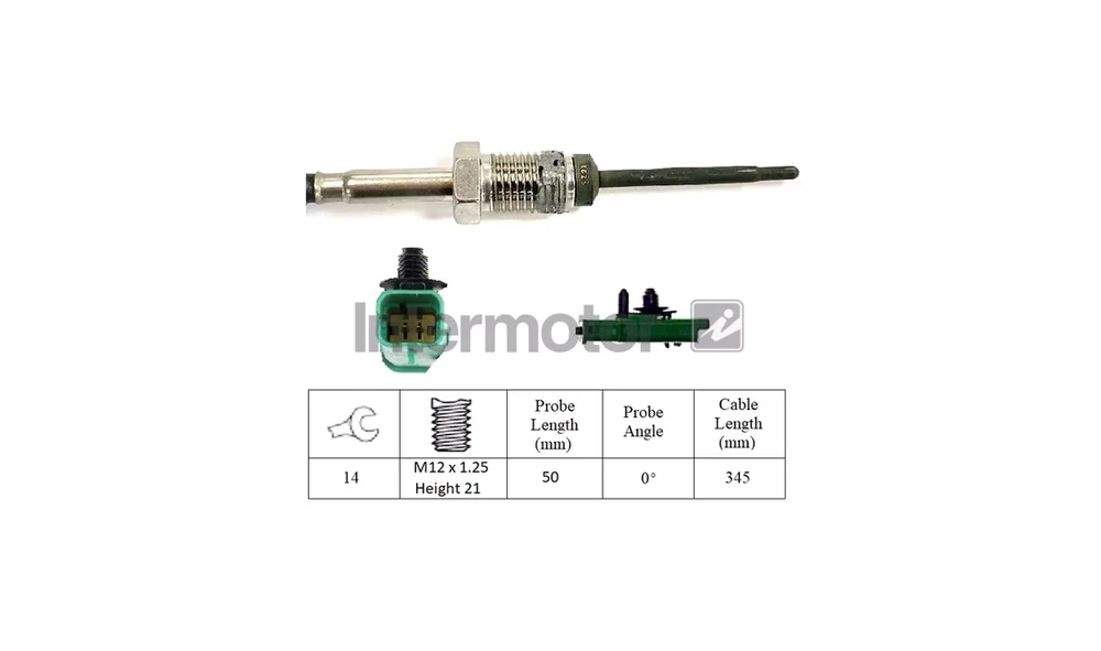Sensor, Eksostemperatur 27390 (Intermoto v:6001279