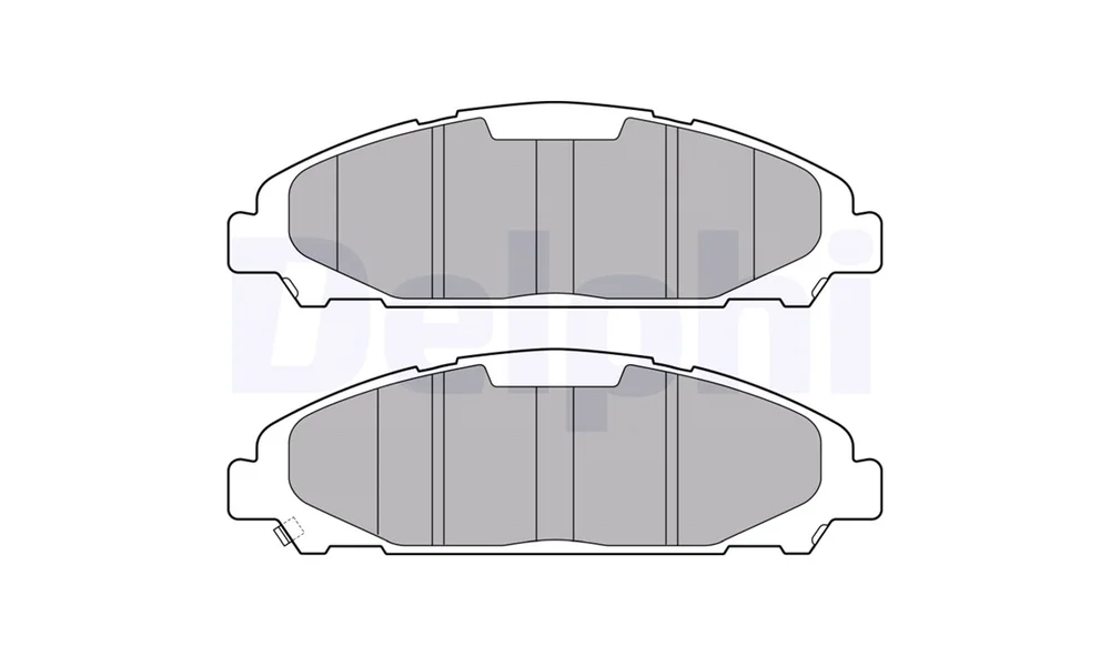 Bremsekloss Sett - LP3255 - (Delphi) v:4292556