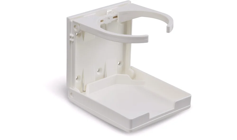 Kopholder plast justerbar, Hvid v:338966